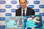 Sir Gavin Williamson attending a parliamentary event in support of the RSPCA campaign