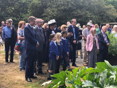 Sir Gavin Williamson attended the centenary celebrations of the Kingswood Trust, an educational charity based in Perton.
