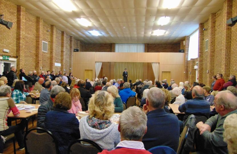 Coven Memorial Hall public meeting