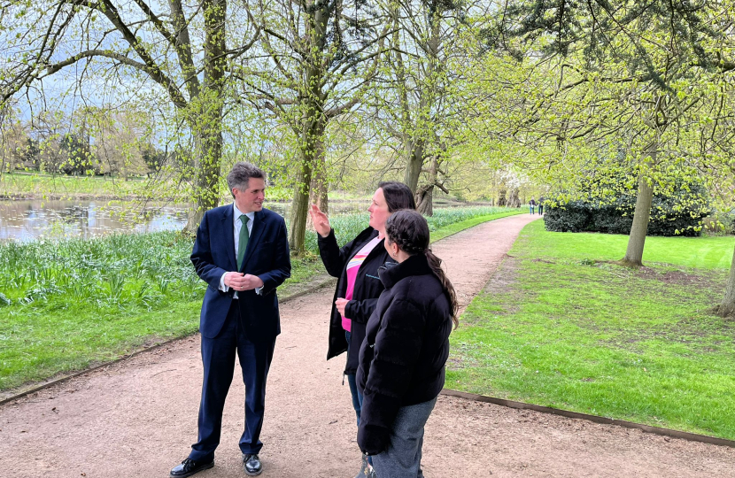 Sir Gavin Williamson is joined by Hayley Mival, General Manager for Shugborough Estate