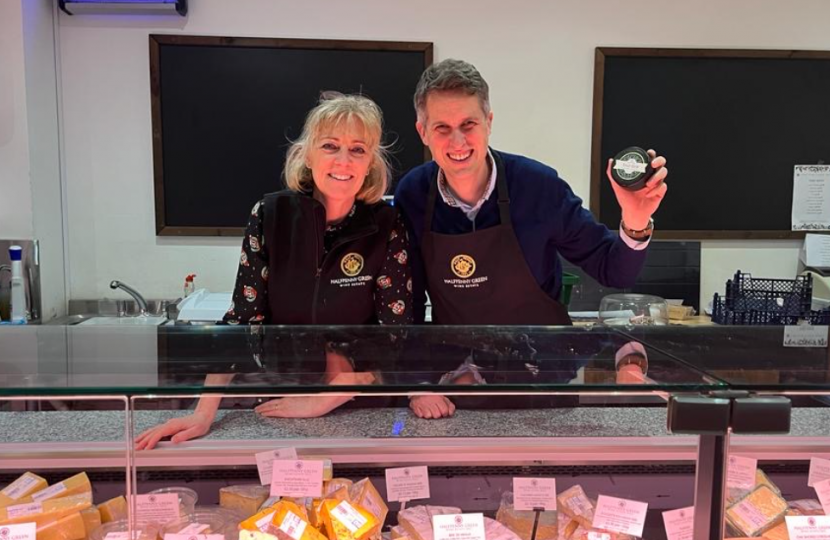 Sir Gavin Williamson is joined by Lisa Vickers, owner of Halfpenny Green Wines