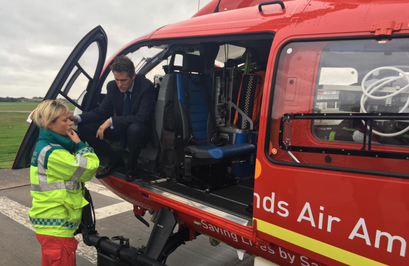 Gavin at Midlands Air Ambulance