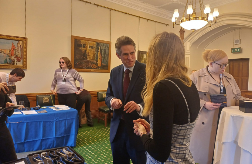 Sir Gavin Williamson is joined by representatives of the Thomas Pocklington Trust