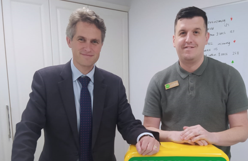 Sir Gavin Williamson is joined by the founder of AED Donate, Jamie Richards