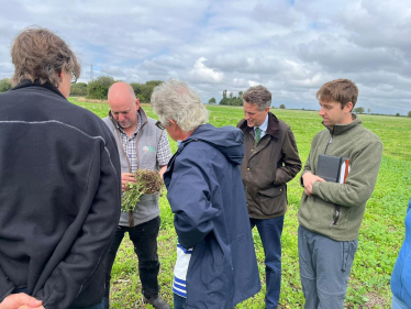 Sir Gavin Williamson met with members of the National Farmers' Union to discuss measures to prevent the worst effects of climate change on South Staffordshire's natural heritage