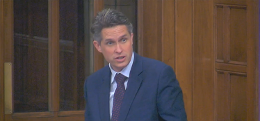 Sir Gavin Williamson speaking in a parliamentary debate regarding brain injuries in football