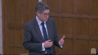 Sir Gavin Williamson speaking at the Westminster Hall Debate on new Network North funding