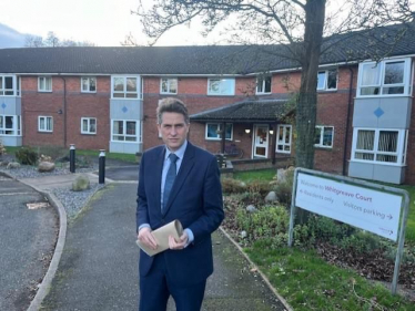 Sir Gavin Williamson has called for a review into increases in service charges for residents of social housing. 