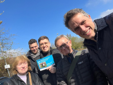 Out with our fabulous Conservative candidates 